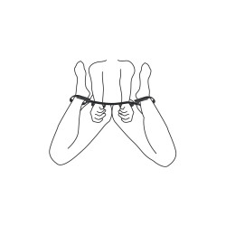 Barre bondage 4 menottes scratch EasyToys | Nedgy