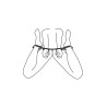 Barre bondage 4 menottes scratch EasyToys | Nedgy