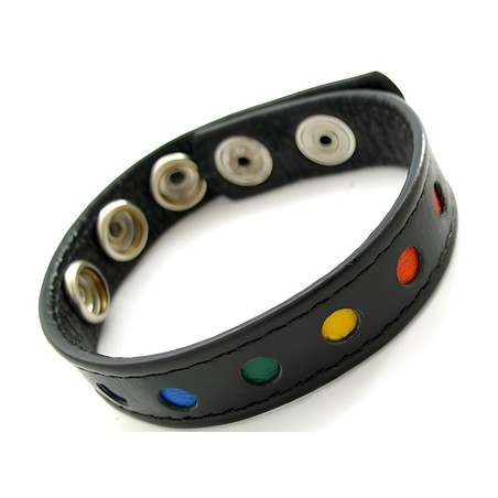 Cock ring design arc en ciel