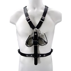 Body Harnais BDSM cuir pour homme
