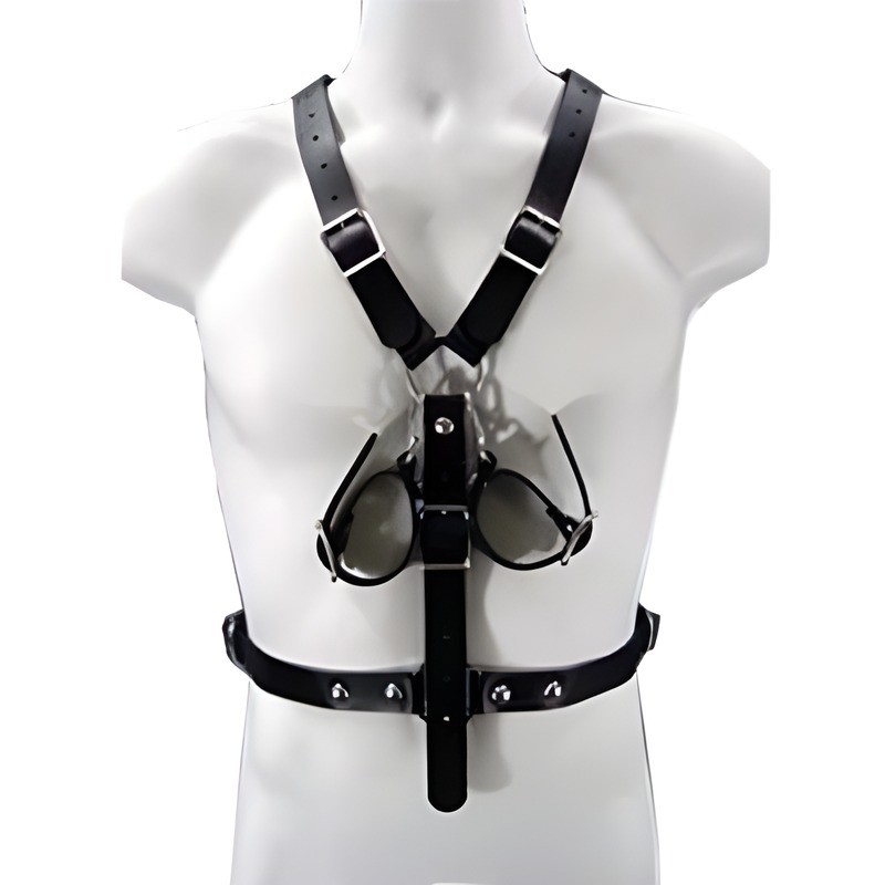 Body Harnais BDSM cuir pour homme