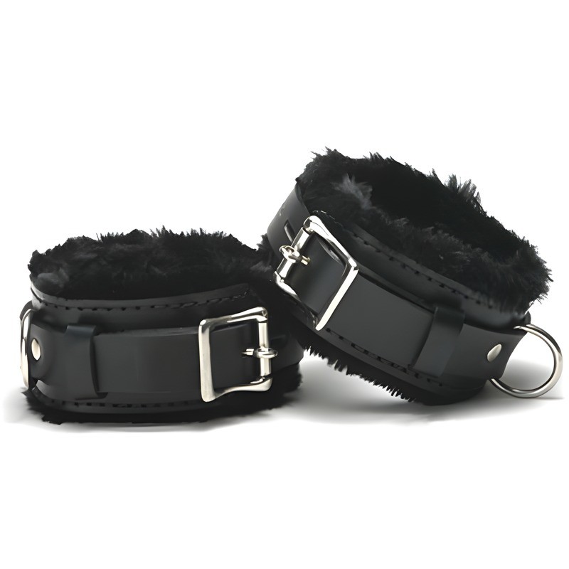 Menotte premium en fourrure