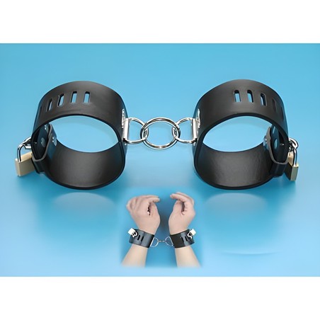 Mini menotte de poignet en cuir