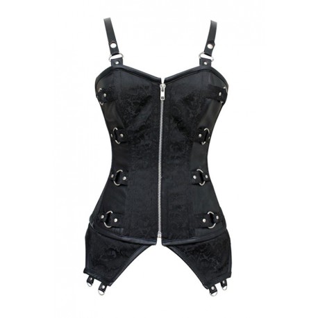 Corset Black Steampunk