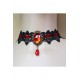 Collier Ras du Cou Goth Rouge