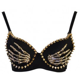 Soutien Gorge Skeleton Esprit Steampunk