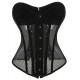 Corset Résille Noir