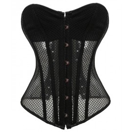 Corset Résille Noir