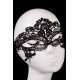 Masque Broderie Dentelle Noir